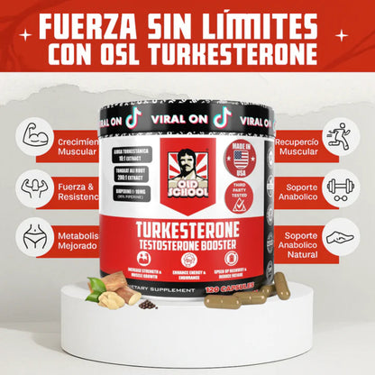 TURKESTERONE CON TONGKAT ALI 120CAPS