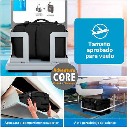 MaxTravel™ - Mochila Viajera expandible 30L HighQuality