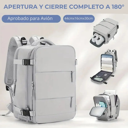 MaxTravel™ - Mochila Viajera expandible 30L HighQuality