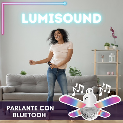 Parlante Bluetooth con Luz LED Integrada – Lumisound